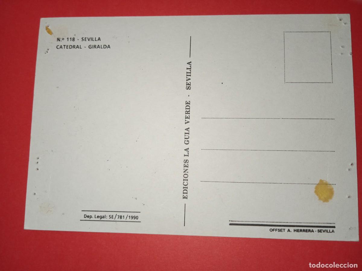Postales: SEVILLA / CATEDRAL / GIRALDA - Foto 2