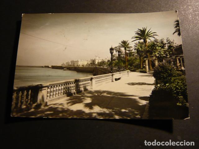 Postales: CADIZ ALAMEDA MARQUES DE COMILLAS - Foto 1