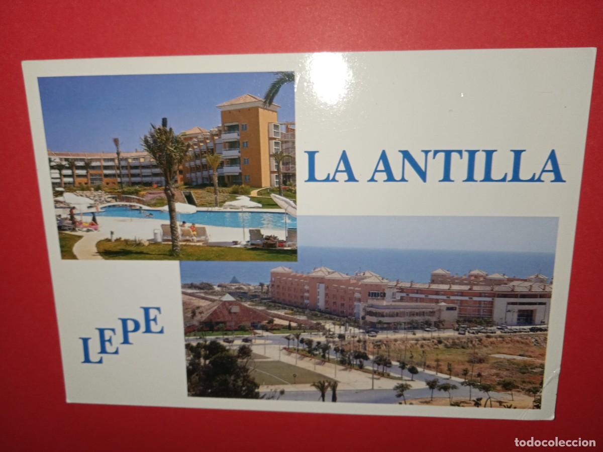 Postkarten: Lepe, la Antilla - urbanizaci&oacute;n. Escrita 1994, sin sello