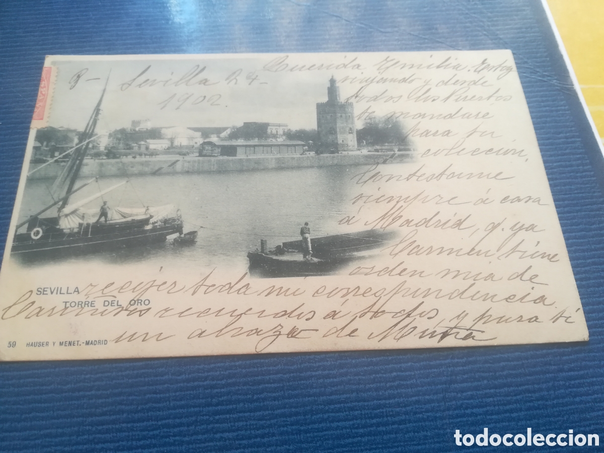 Postales: Postal Torre del Oro. Sevilla - Foto 1