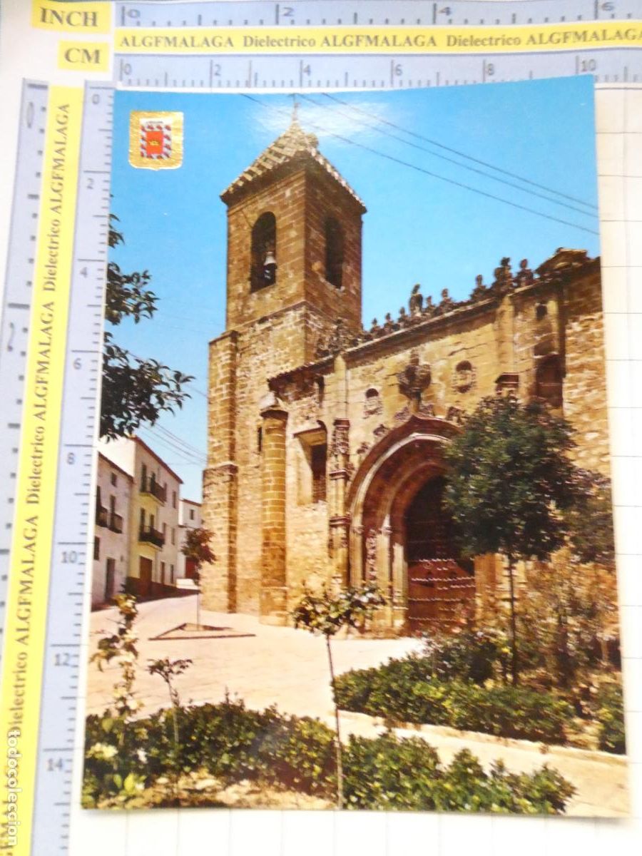 Postcards: POSTAL DE JAEN. A&Ntilde;O 1966. UBEDA SAN NICOL&Aacute;S FACHADA MEDIODIA 31 ESCUDO ORO. 1457