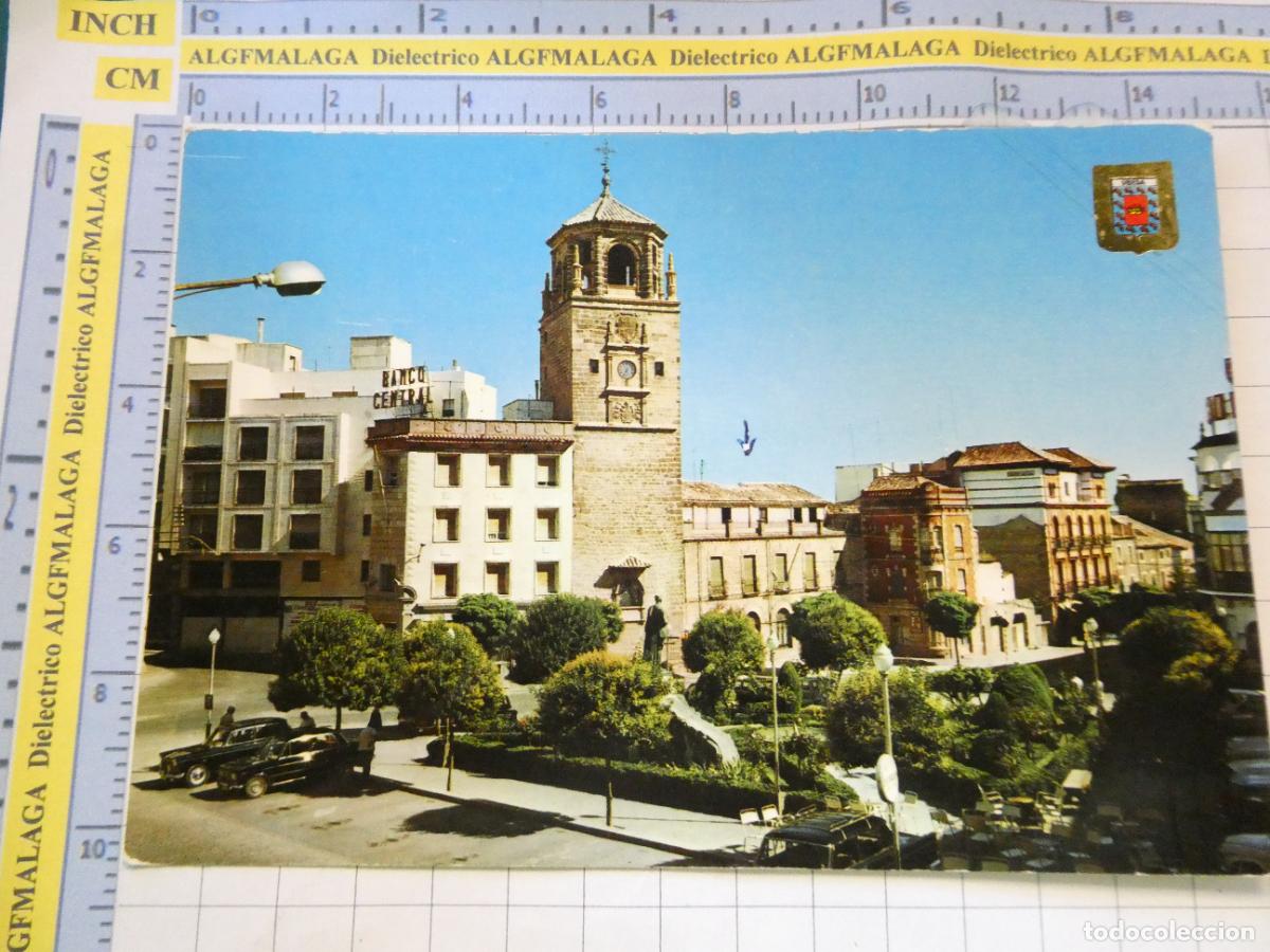 Postcards: POSTAL DE JAEN. A&Ntilde;O 1974. UBEDA PLAZA DEL GENERAL SARO 73 ESCUDO ORO. 1469
