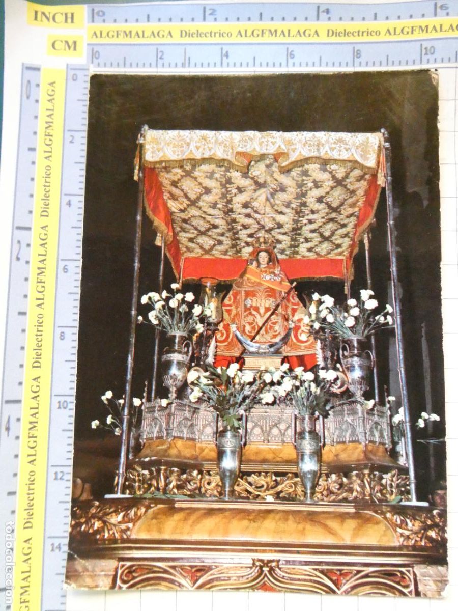 Postcards: POSTAL DE JAEN. A&Ntilde;O 1968. BAIL&Eacute;N NUESTRA SE&Ntilde;ORA DE ZOCUECA 21 LOZANO. 1470