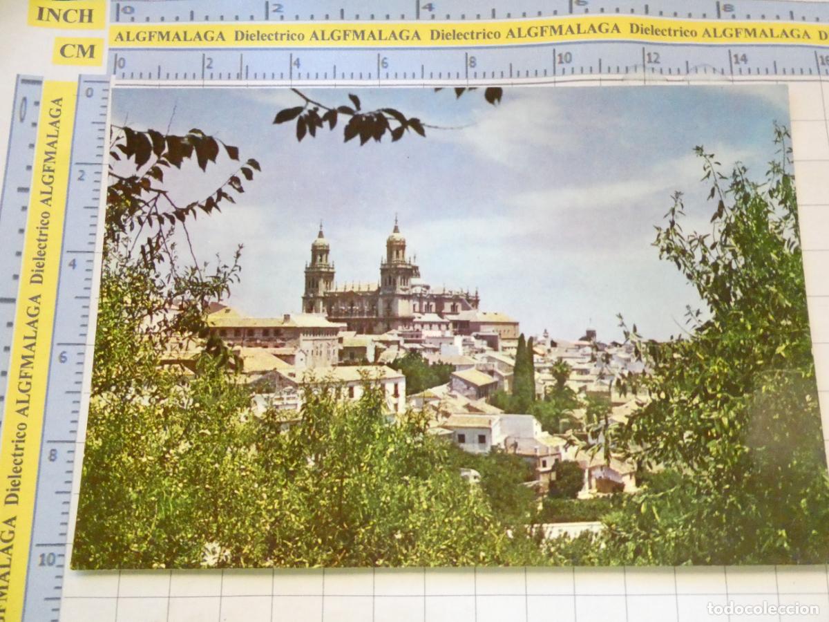 Postcards: POSTAL DE JAEN. A&Ntilde;O 1961. CATEDRAL DESDE LA SENDA DE LOS HUERTOS 320 VALMAN. 1483