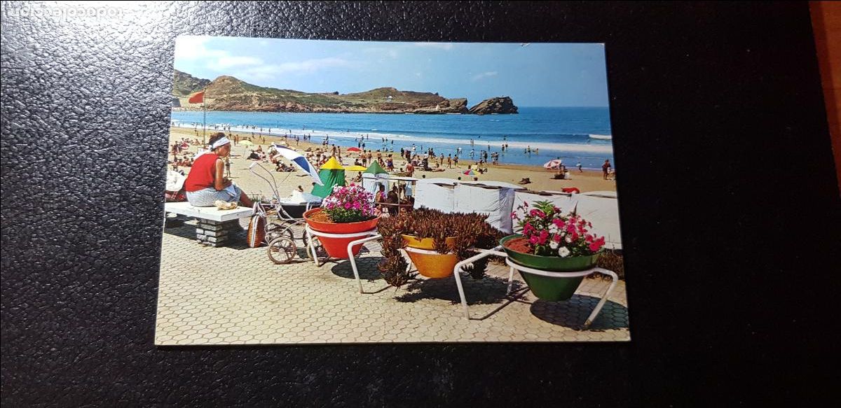 Postkarten: ANTIGUA POSTAL Salinas AVILES Playa Asturias
