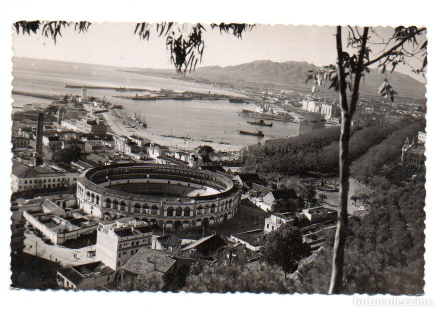 Cartoline: POSTAL FOTOGRAFICA, 351 - MALAGA, VISTA PARCIAL DEL PUERTO. FOTO D. CORTES. SIN CIRCULAR.