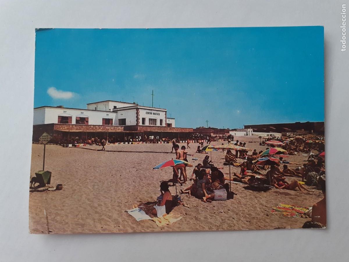 Cartoline: POSTAL - ALMERIA RESIDENCIA FEMENINA JOSE GARCIA VARA Y BALNEARIO CENTRO NAUTICO DE LA OBRA