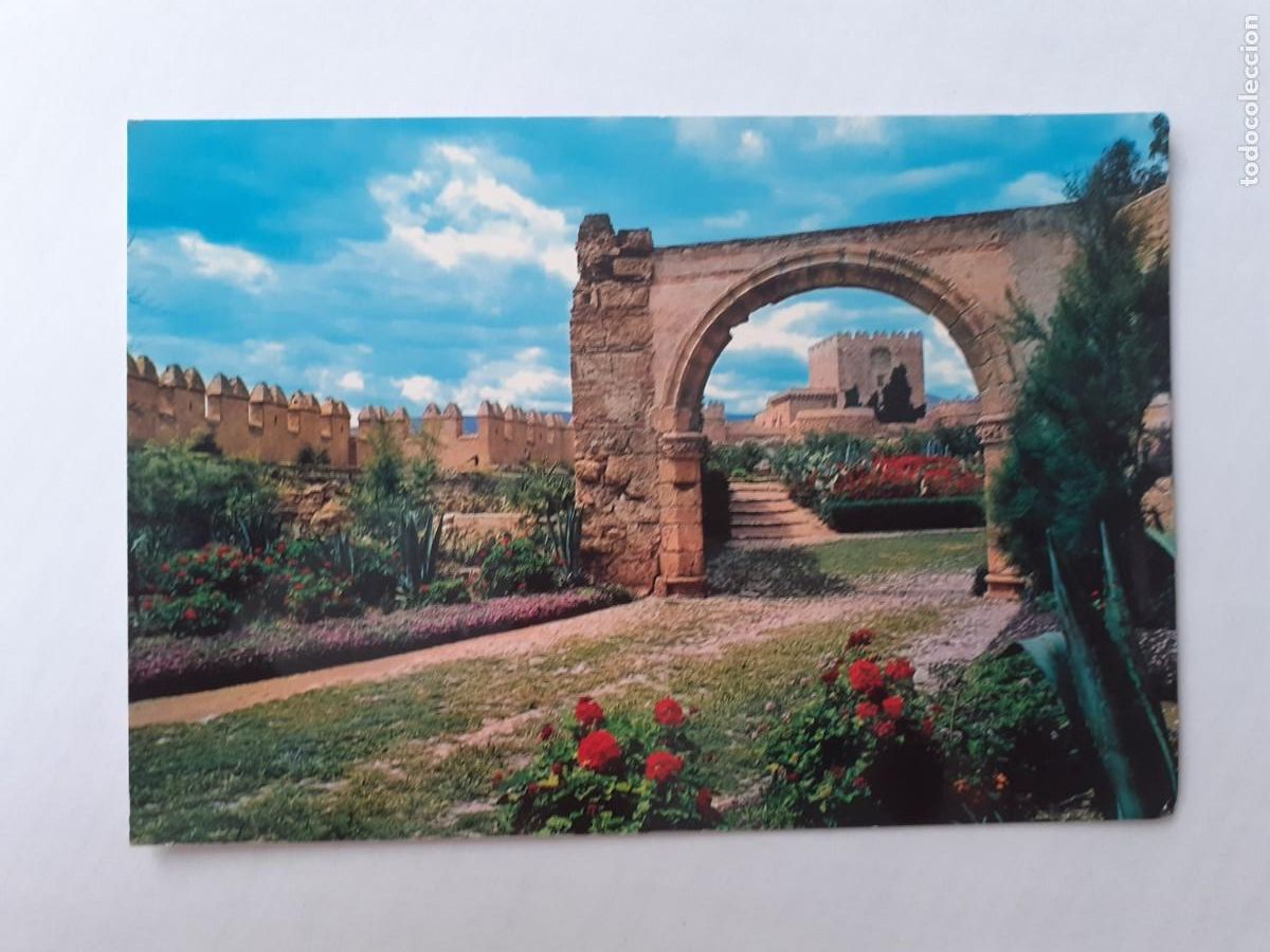 Cartoline: POSTAL - ALMERIA ALCAZABA VISTA PARCIAL Y ARCO ROMANO - SEGURA 7025