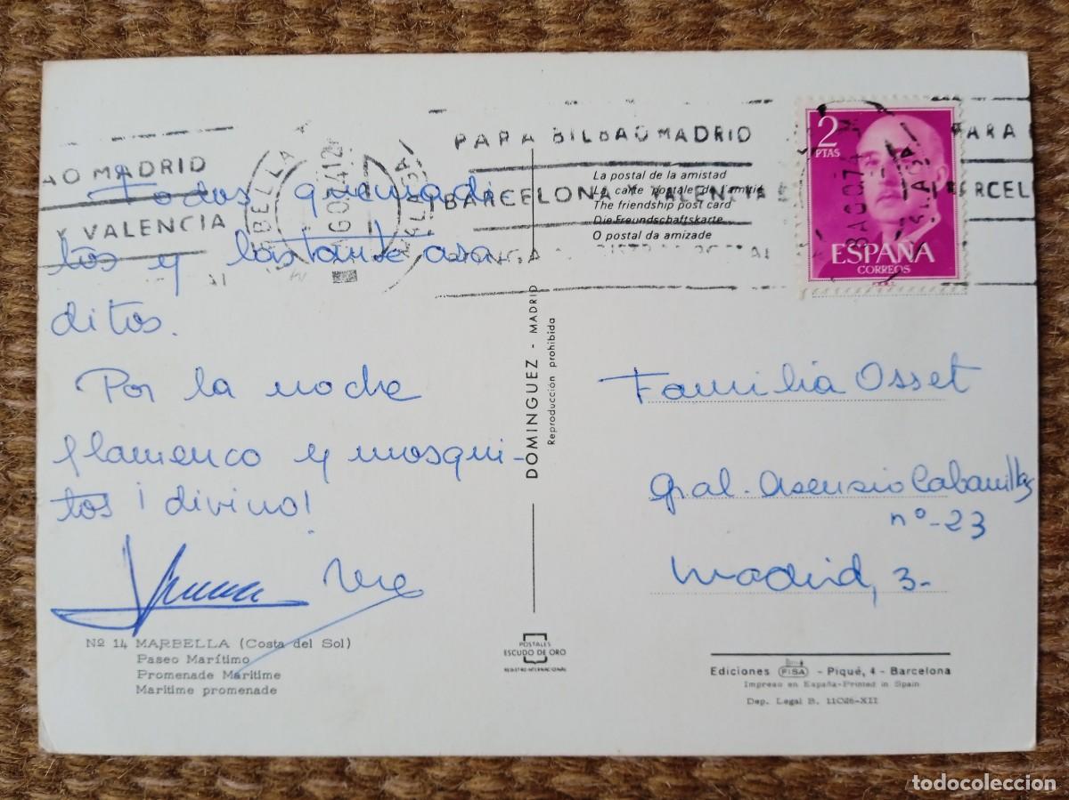 Postales: MARBELLA - MALAGA - ED. DOMINGUEZ - Foto 2