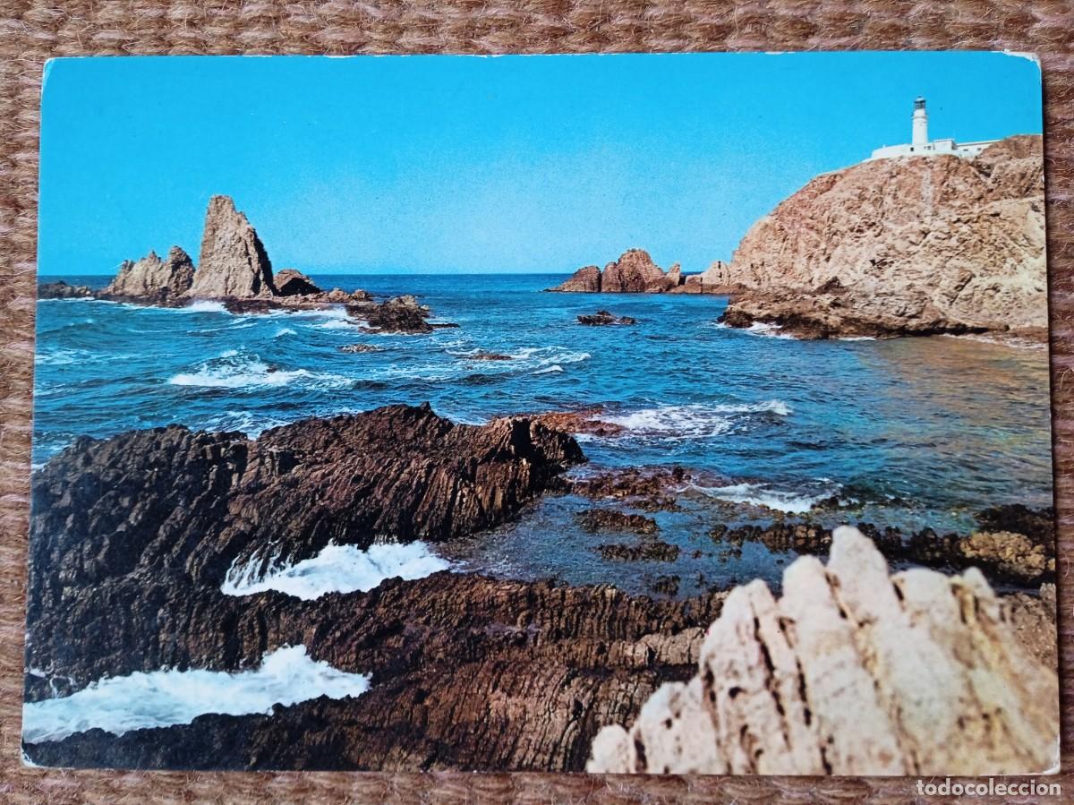 Postales: ALMERIA - ARRECIFE DE LAS SIRENAS Y CABO DE GATA - ED. ARRIBAS