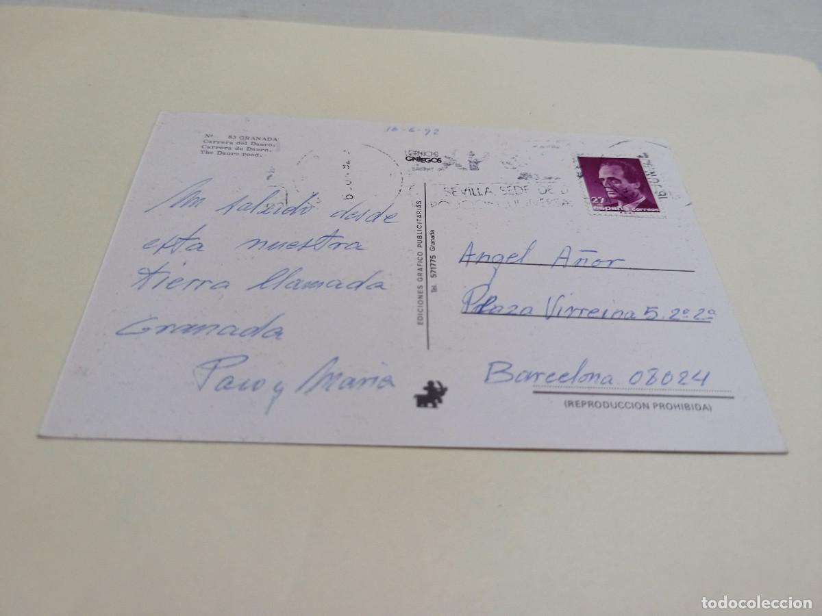 Postales: GRANADA - POSTAL GRANADA - CARRERA DEL DAURO - Foto 2