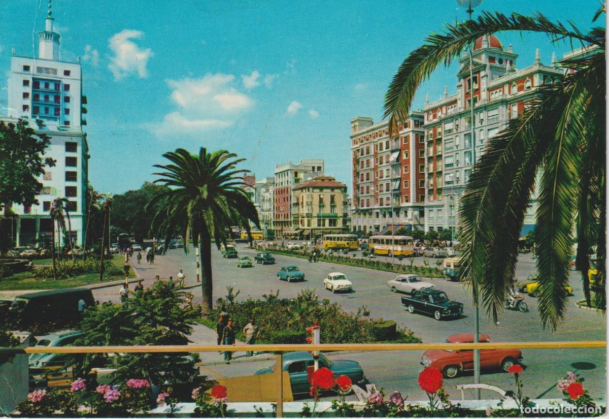Postcards: (1014) MALAGA. VISTA PARCIAL