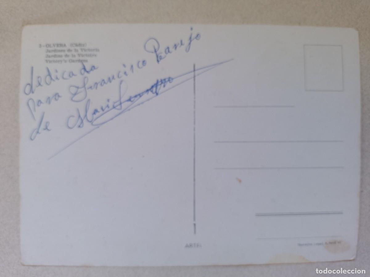 Postales: TARJETA POSTAL DE OLVERA EN C&Aacute;DIZ - Foto 2