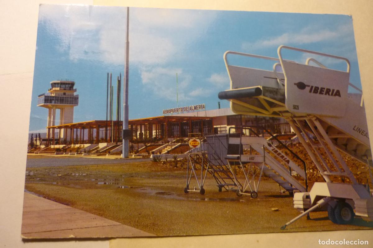 Cartes Postales: postal almeria detalle aeropuerto circulada