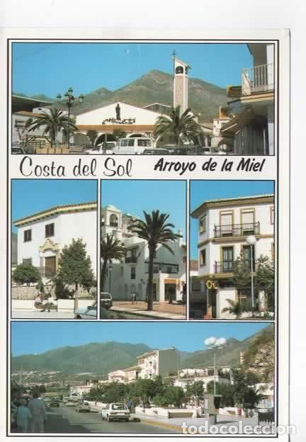 Cartoline: TARJETA POSTAL ESCRITA MALAGA ARROYO DE LA MIEL BENALMADENA