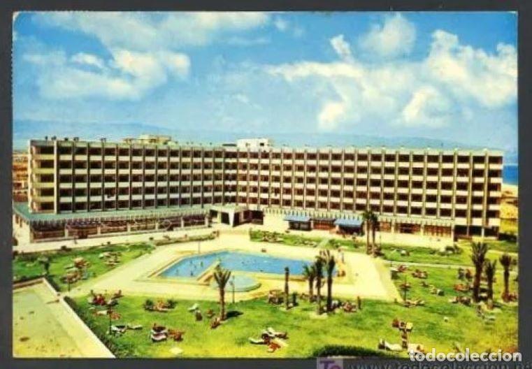Postkarten: Roquetas de Mar. *Hotel Zoraida Park* Ed. I.G. Domingo. Circulada 1983.