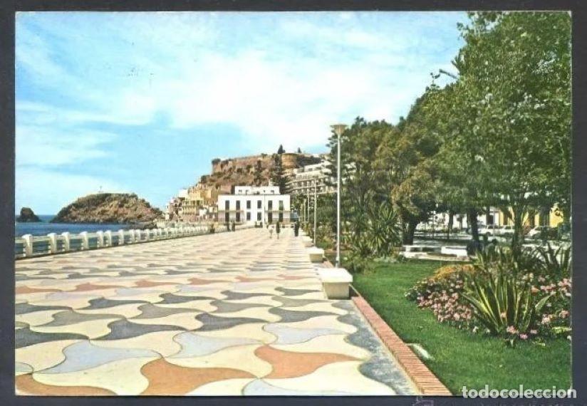 Postales: Almu&ntilde;ecar *Paseo del Altillo* Ed. Beascoa n&ordm; 6229. Circulada.
