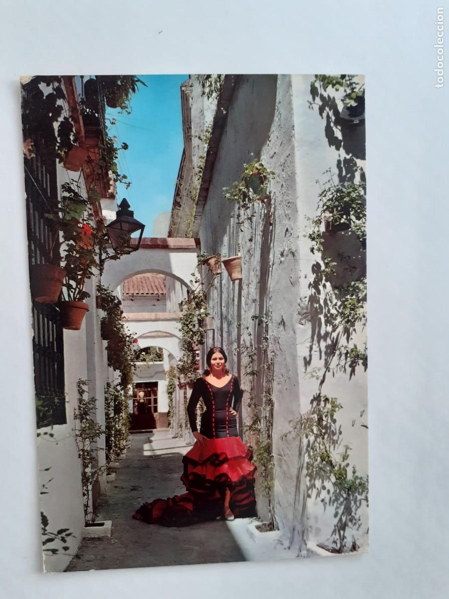 Postais: POSTAL - ESPA&Ntilde;A TIPICA CALLE TIPICA ANDALUZA - GARRABELLA 1412 - ESCRITA