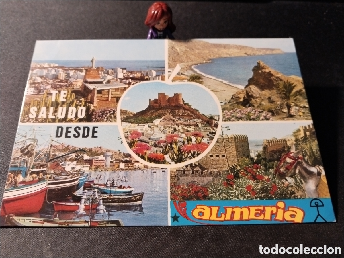 Postais: Postal de Almer&iacute;a. Diferentes Vistas.