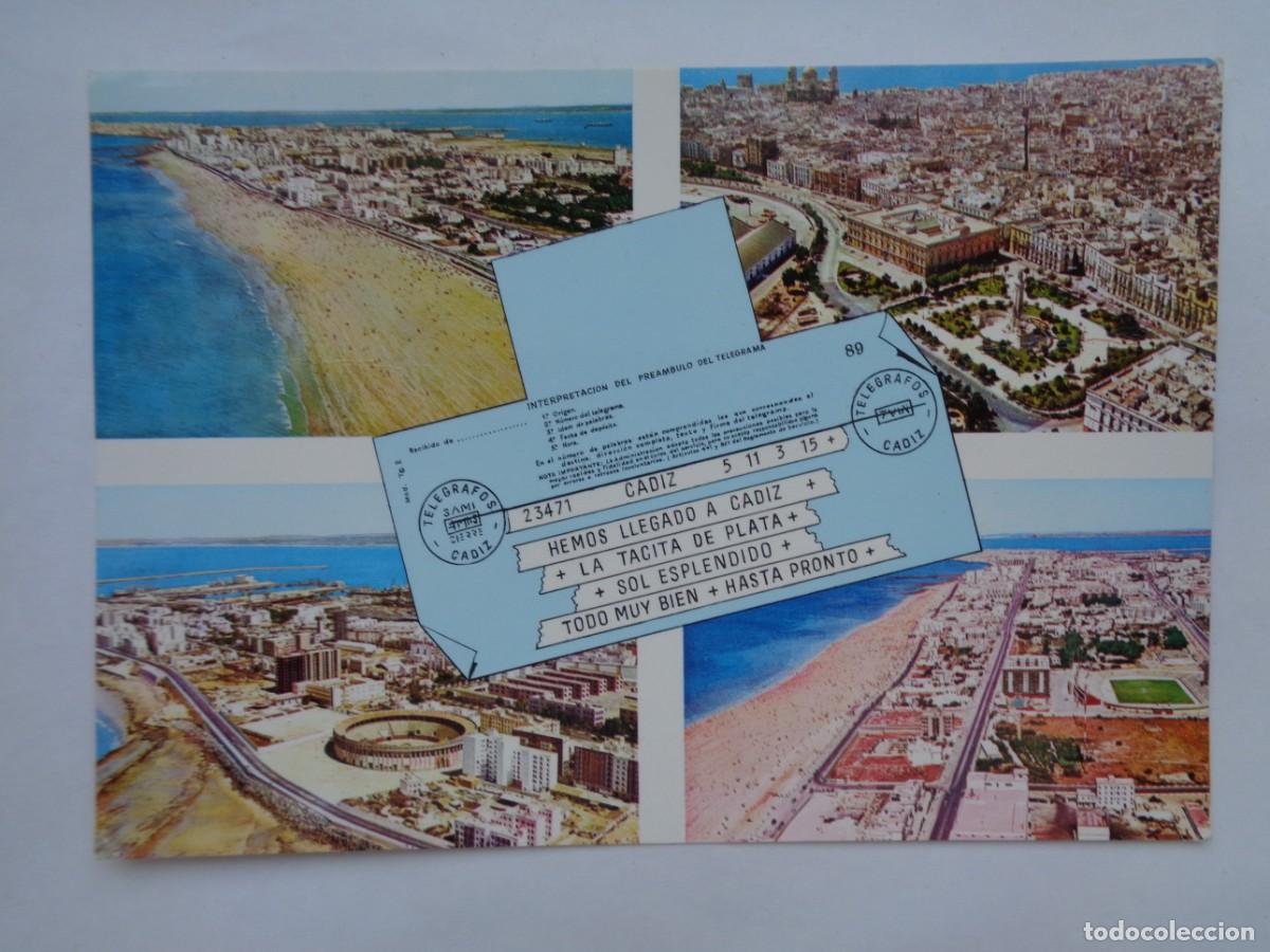Postais: POSTAL DE CADIZ . A&Ntilde;OS 60
