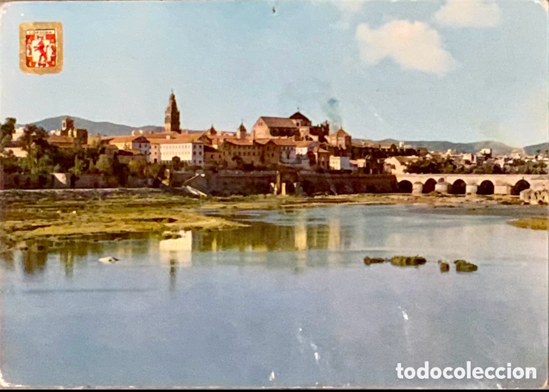 Cartoline: Postal. R&iacute;o Guadalquivir. C&oacute;rdoba. Subir&aacute;s Casanova. A&ntilde;os 70.