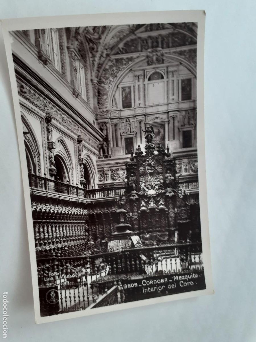 Postales: POSTAL - CORDOBA MEZQUITA INTERIOR DEL CORO - FOTO ALONSO - S/C