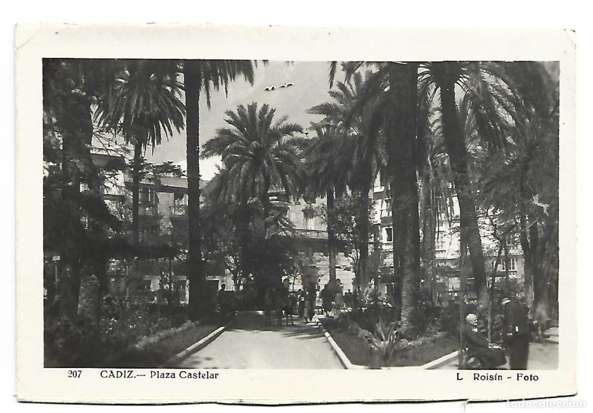 Postales: PLAZA CASTELAR.- CADIZ - Foto 1