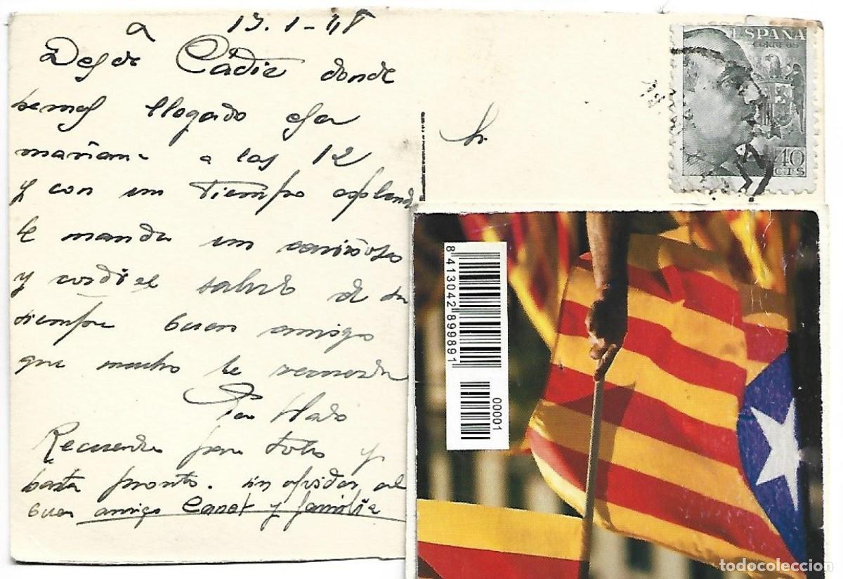 Postales: PLAZA CASTELAR.- CADIZ - Foto 2