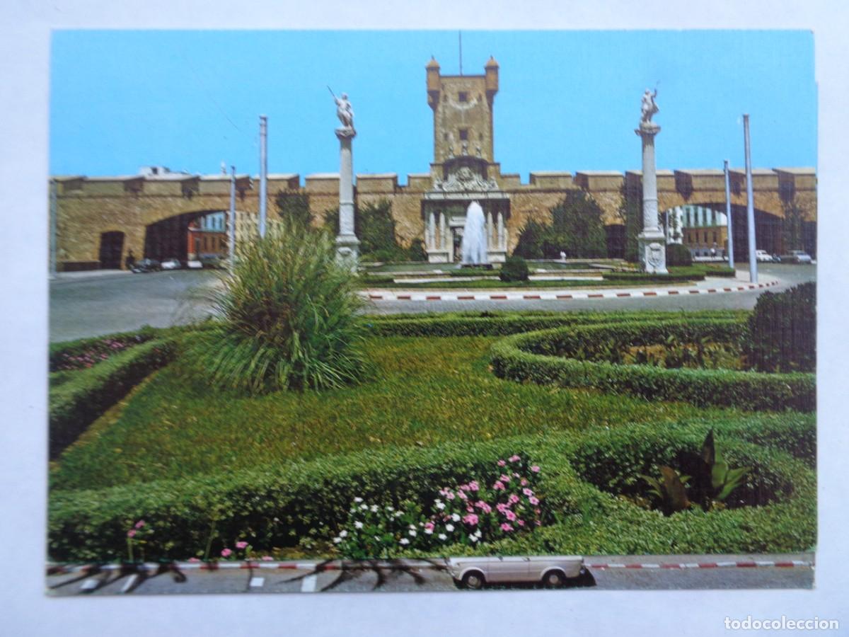 Postais: POSTAL DE CADIZ : PUERTA DE TIERRA . A&Ntilde;OS 70