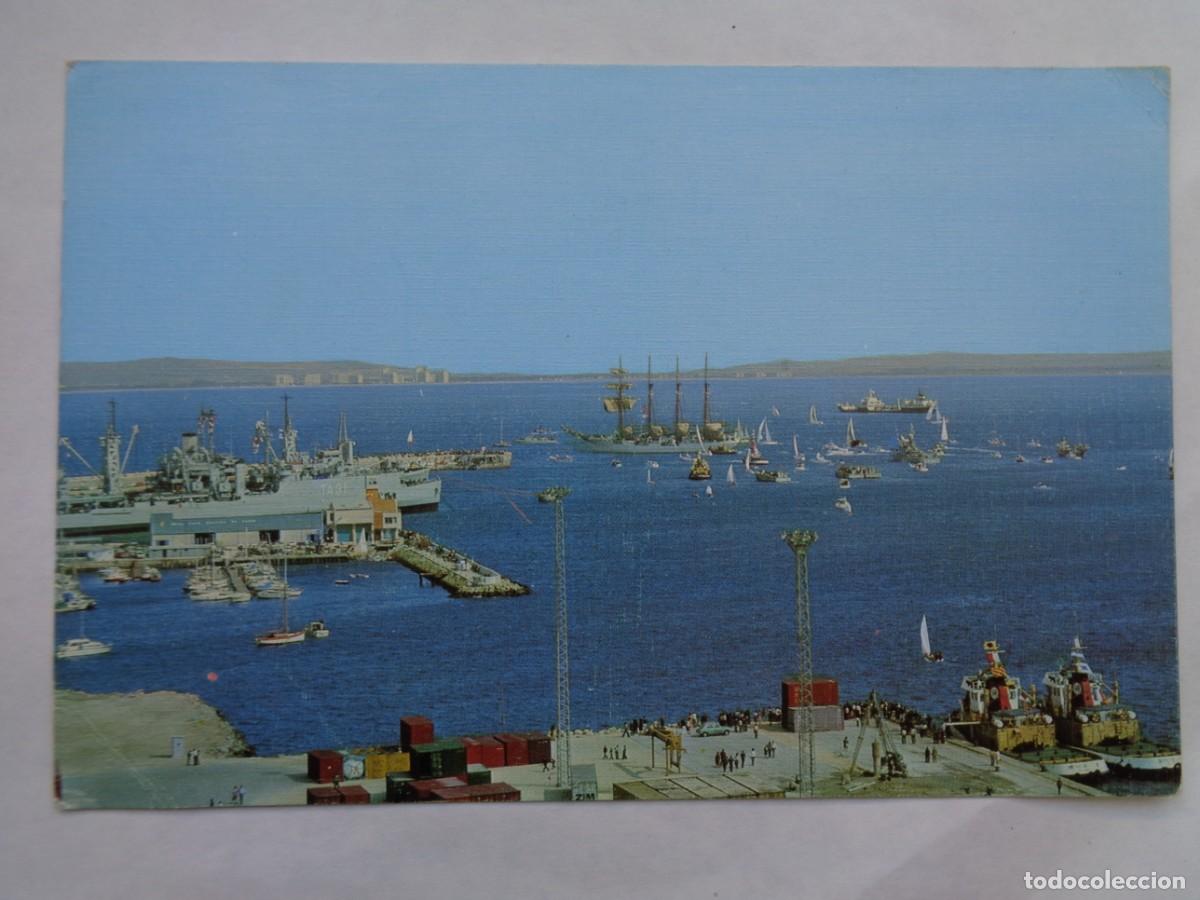 Postais: POSTAL DE CADIZ : PUERTO , VISTA PARCIAL .