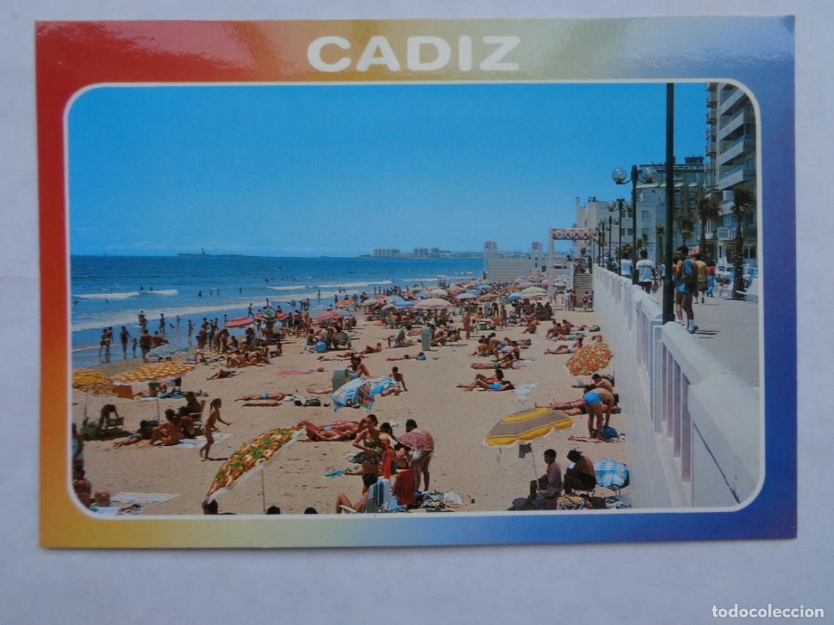 Cartoline: POSTAL DE CADIZ : PLAYA DE LA VICTORIA