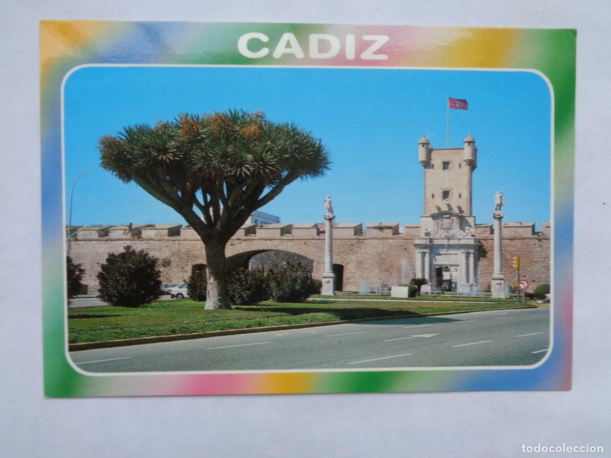 Postais: POSTAL DE CADIZ : PUERTAS DE TIERRA , EL DRAGO