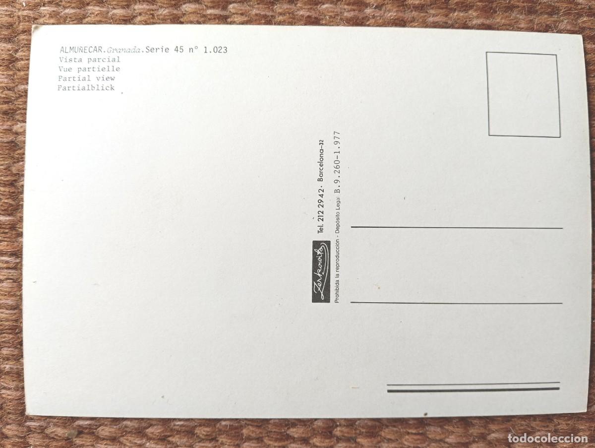 Postales: ALMU&Ntilde;ECAR - GRANADA - ED. ZERKOWITZ - Foto 2