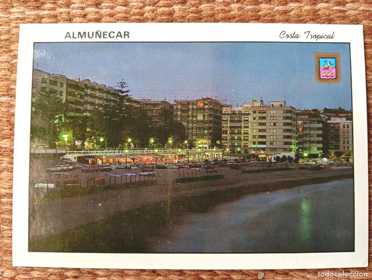 Postales: ALMU&Ntilde;ECAR - GRANADA - PUERTA DEL MAR - ED. DOMINGUEZ - Foto 1