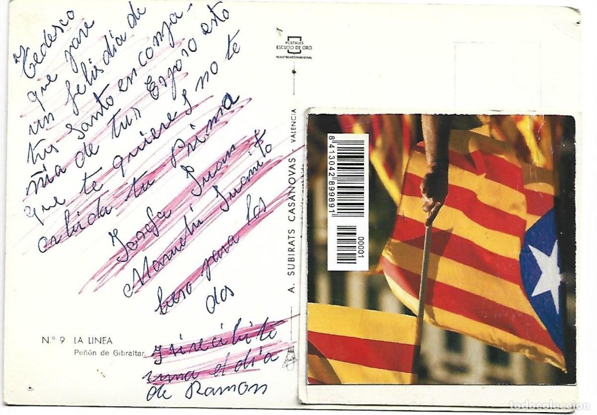Postales: PE&Ntilde;ON DE GIBRALTAR.- LA LINEA DE LA CONCEPCION - Foto 2