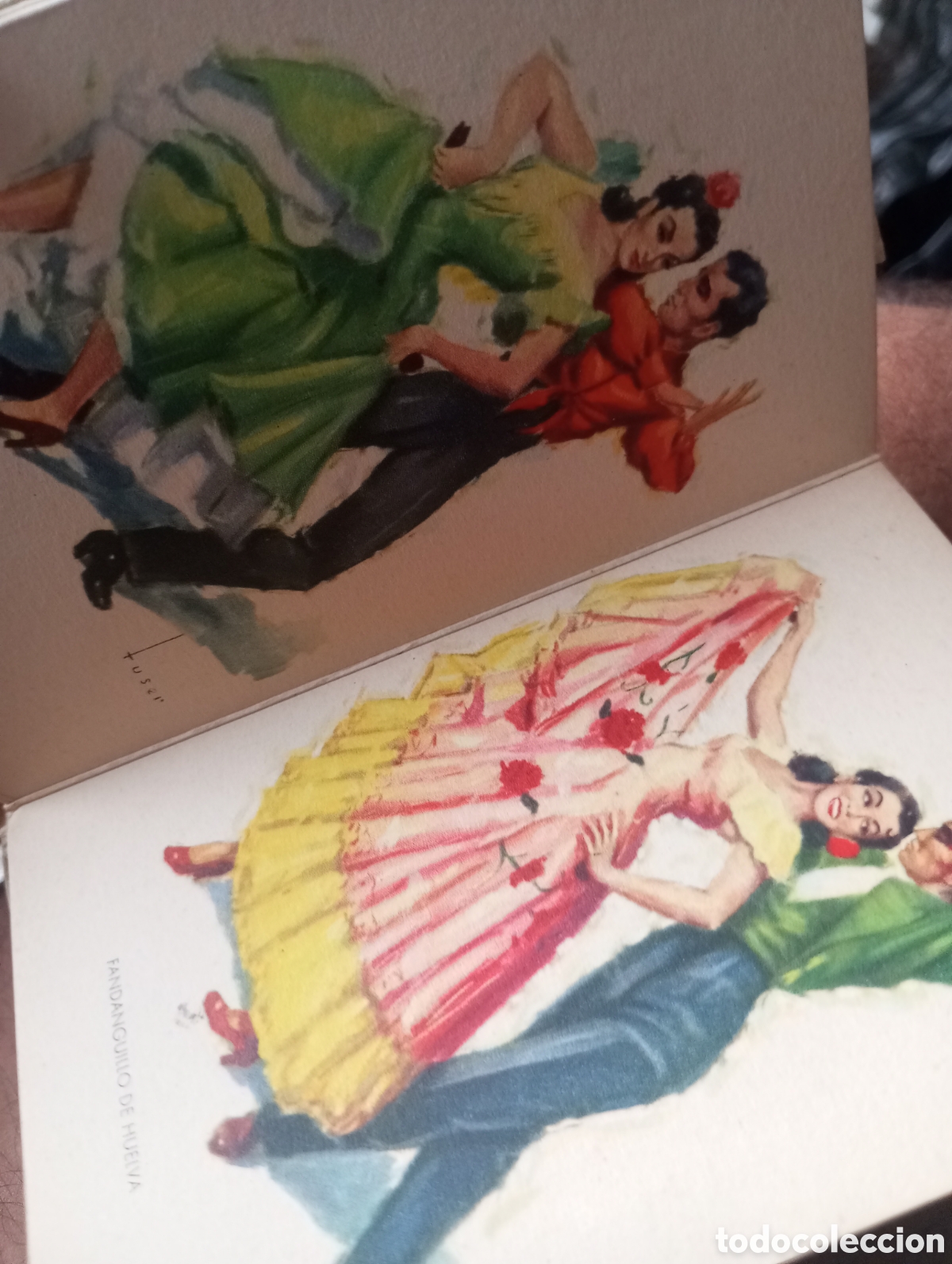 Postales: Folklore espa&ntilde;ol. Colecci&oacute;n C - Foto 4