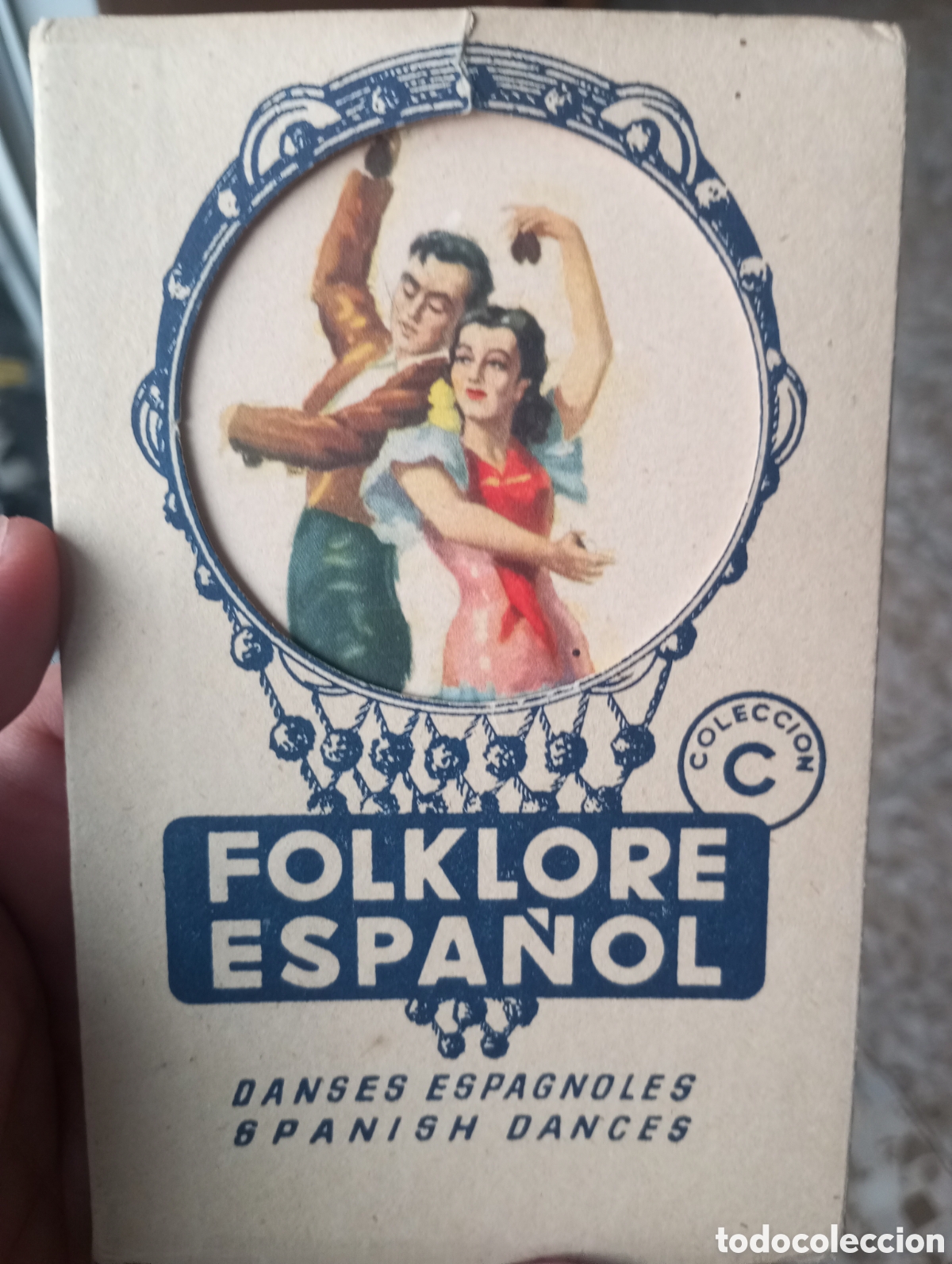 Postales: Folklore espa&ntilde;ol. Colecci&oacute;n C - Foto 1