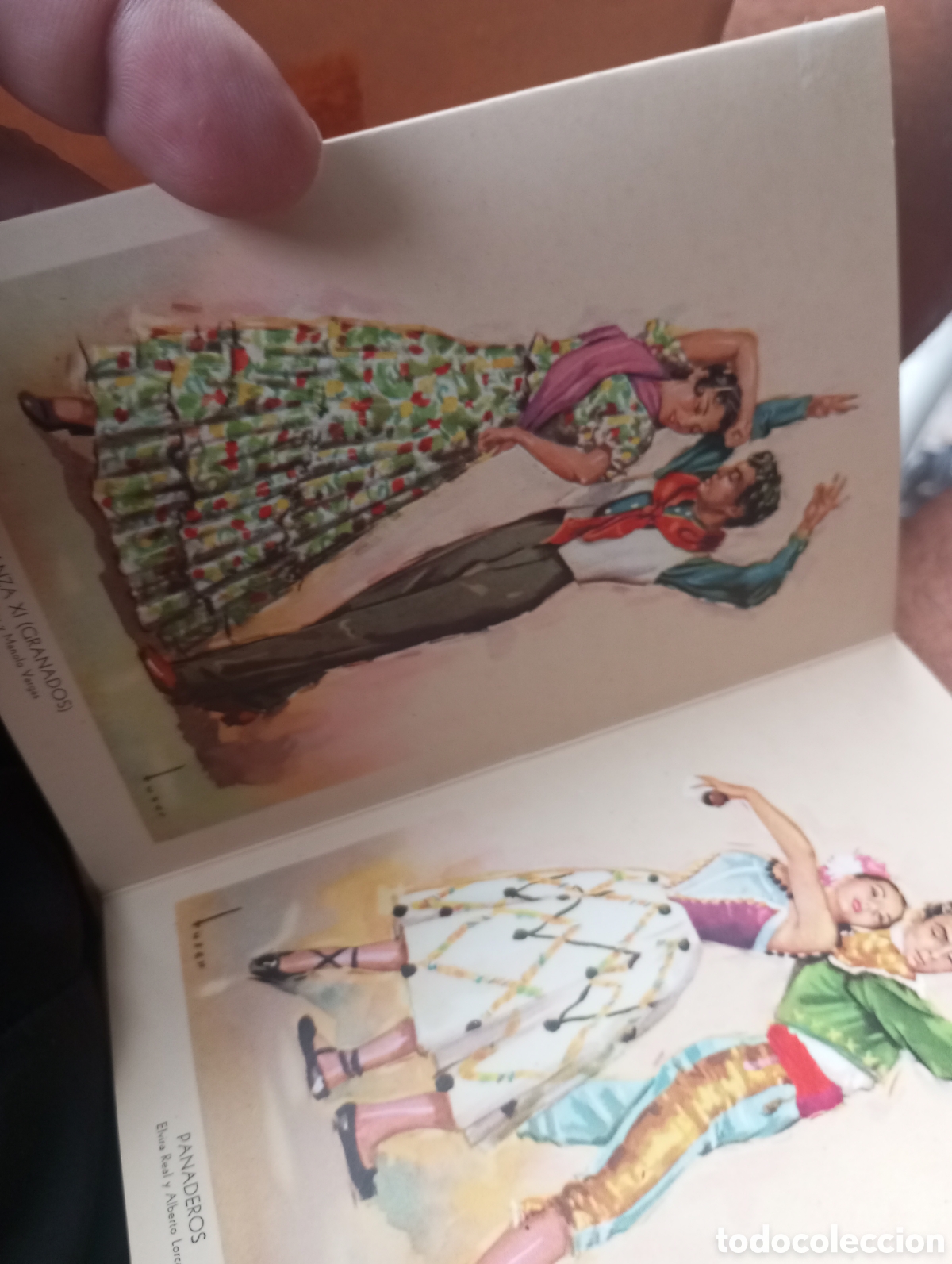 Postales: Folklore espa&ntilde;ol. Colecci&oacute;n A. - Foto 2