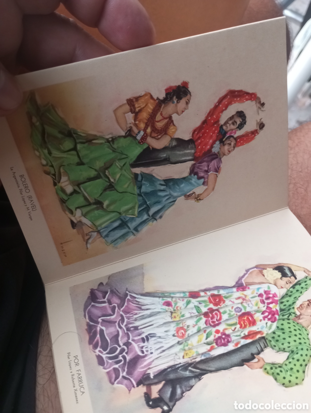 Postales: Folklore espa&ntilde;ol. Colecci&oacute;n A. - Foto 3
