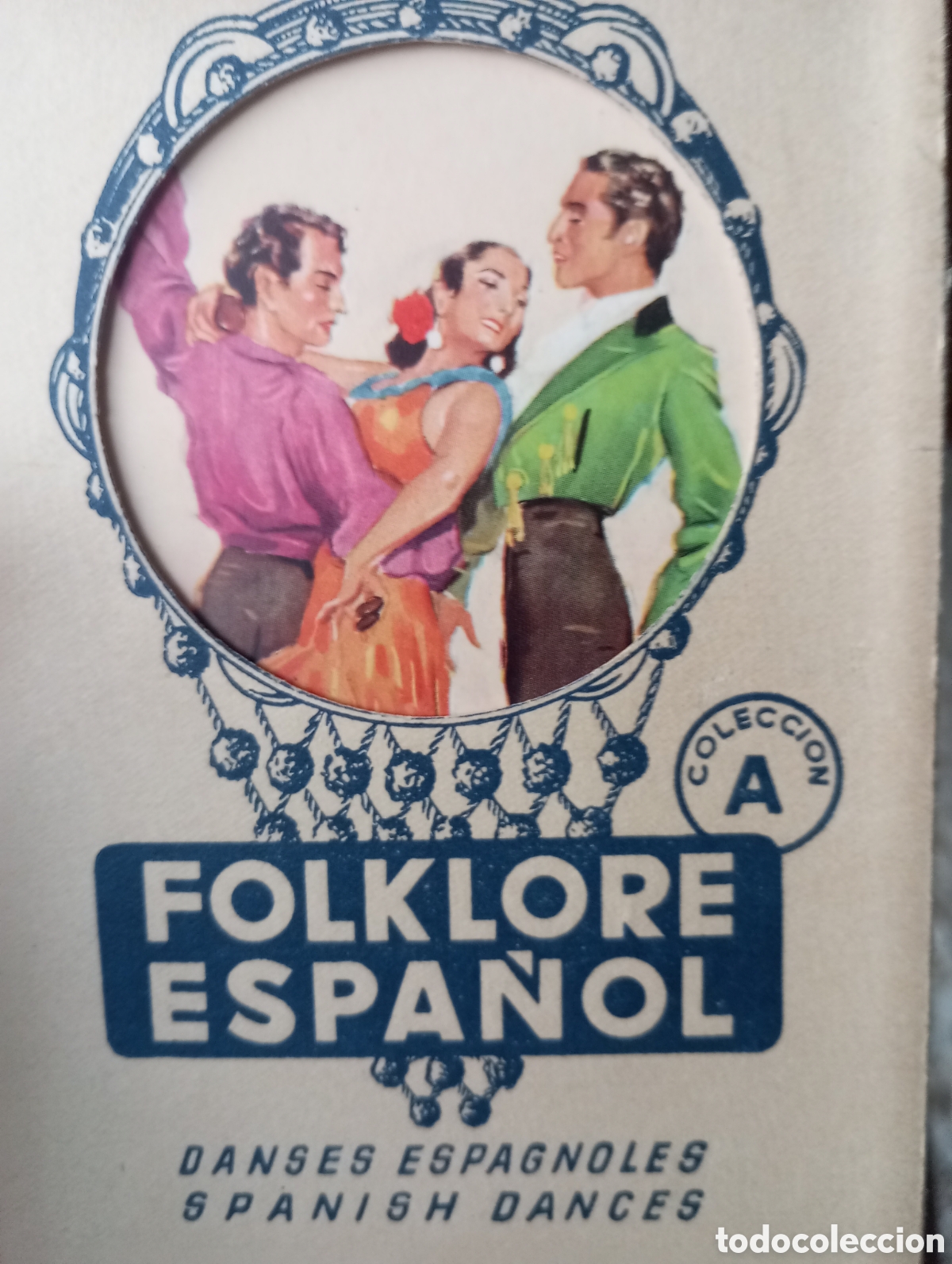 Postales: Folklore espa&ntilde;ol. Colecci&oacute;n A. - Foto 1