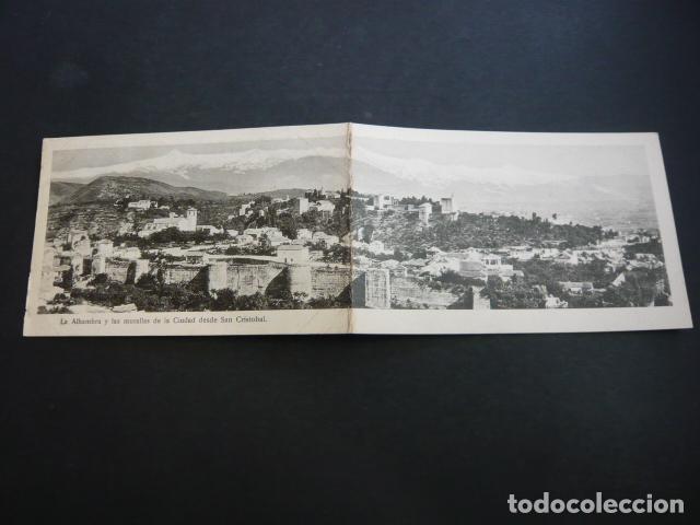 Postales: GRANADA LA ALHAMBRA POSTAL DOBLE - Foto 1
