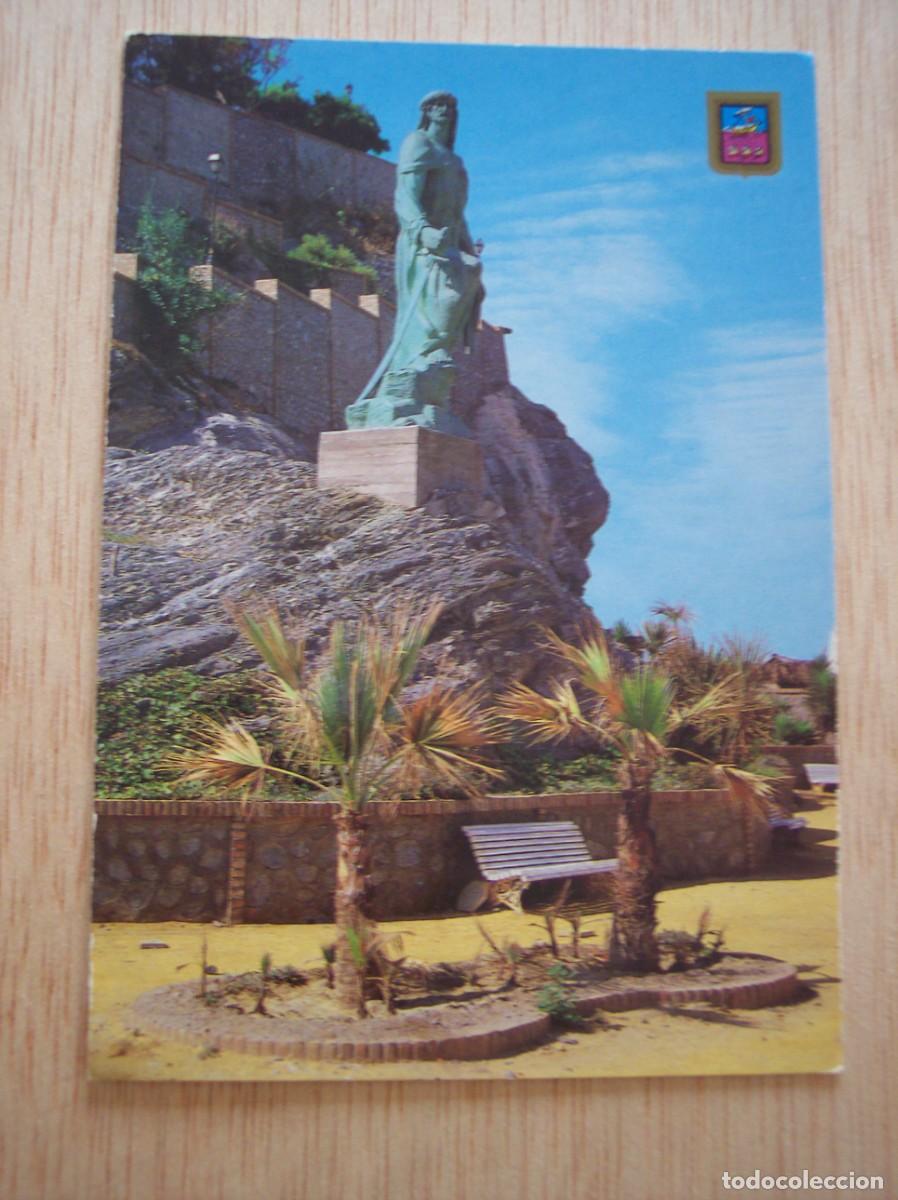 Postais: POSTAL ALMU&Ntilde;ECAR COSTA DEL SOL MONUMENTO A ABDERRAMAN I