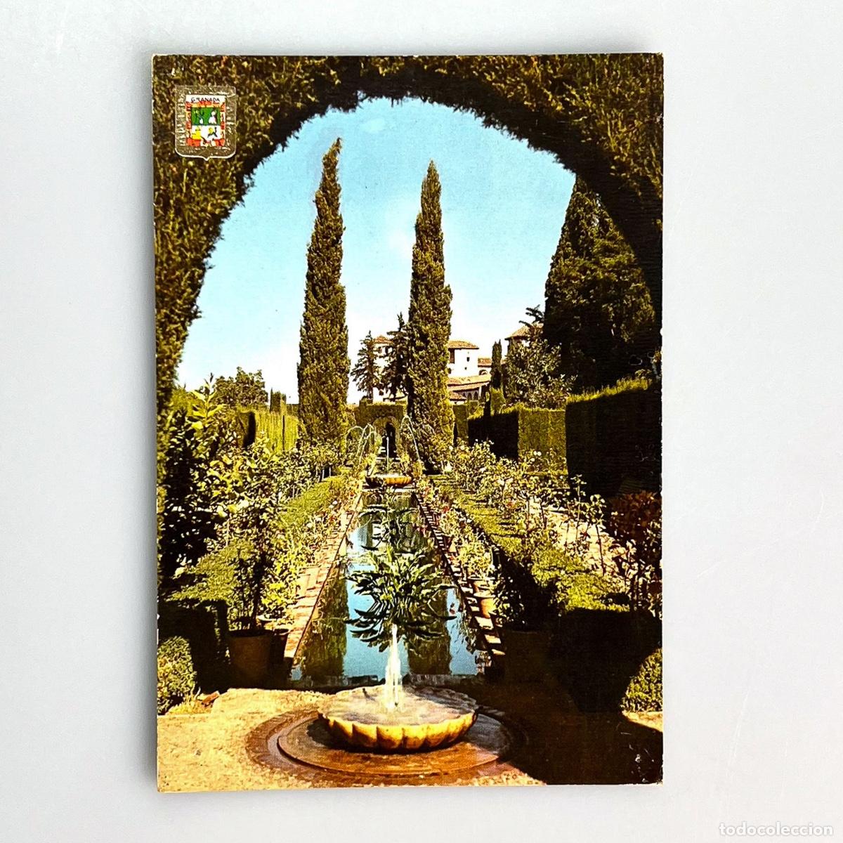 Postales: 8 Granada, Generalife - Foto 1