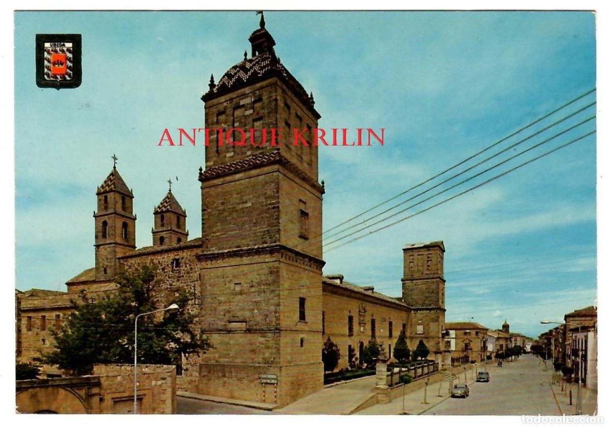 Postcards: JAEN / UBEDA N&ordm; 3 HOSPITAL DE SANTIAGO / ESCUDO DE ORO / SIN CIRCULAR