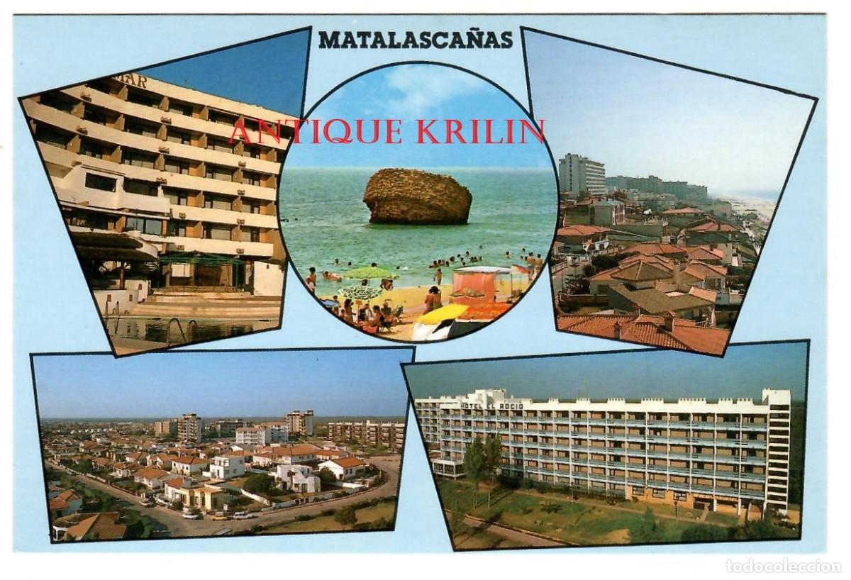 Postcards: MATALASCA&Ntilde;AS N&ordm; 58 HOTEL TIERRA MAR Y HOTEL ROCIO / VISTAS PARCIALES / EDICION JRC / SIN CIRCULAR