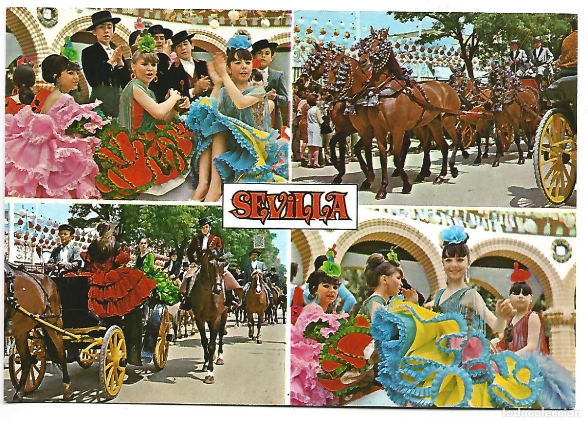 Postales: FERIA DE ABRIL.- SEVILLA - Foto 1