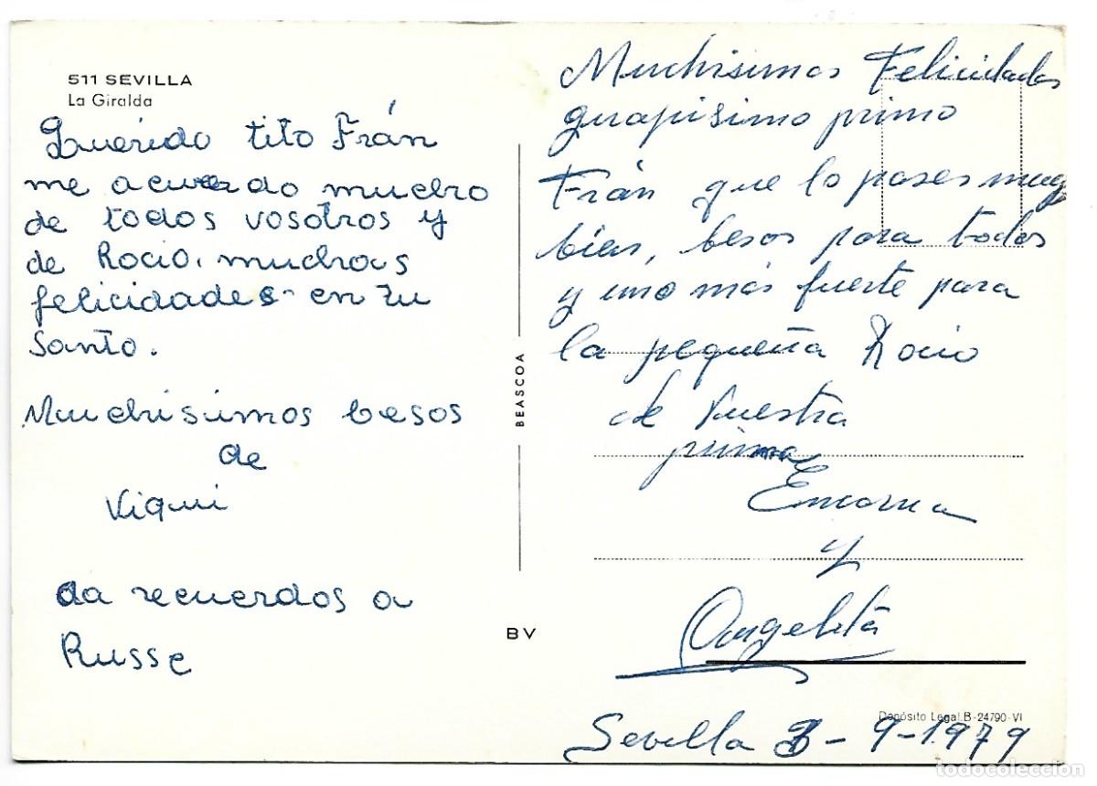 Postales: LA GIRALDA.- SEVILLA - Foto 2