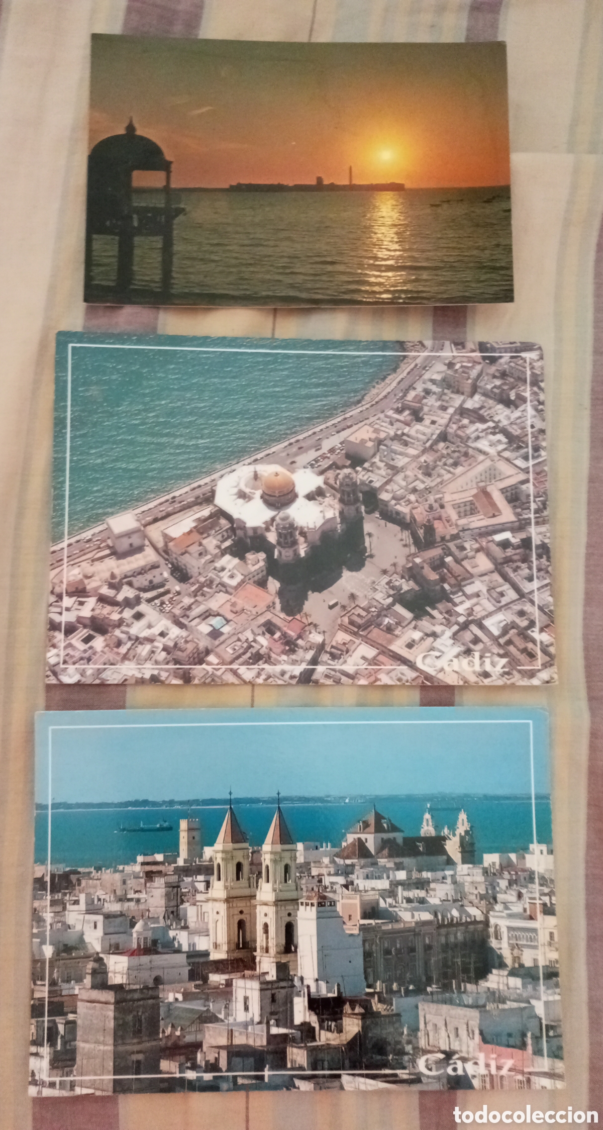 Postales: 3 postales de C&aacute;diz sin circular - Foto 1