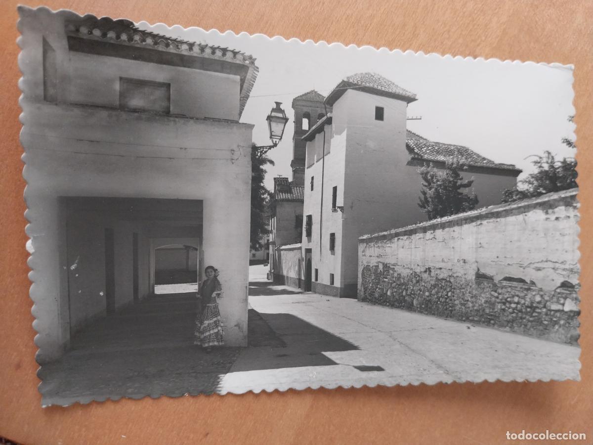 Postcards: CALLE PAGES ALBAICIN GRANADA ED GARRABELLA 172 SC ORIGINAL ANIMADA
