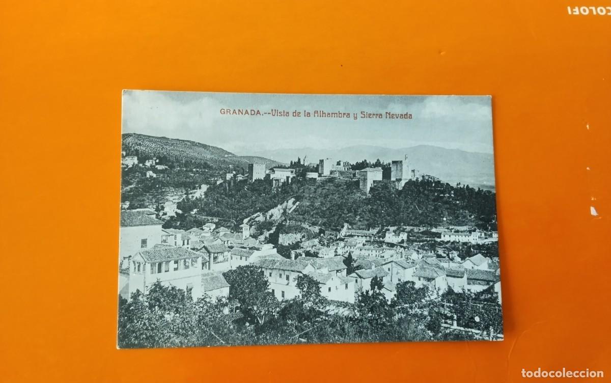 Postales: GRANADA , POSTAL ANTIGUA , BLANCO Y NEGRO - Foto 1